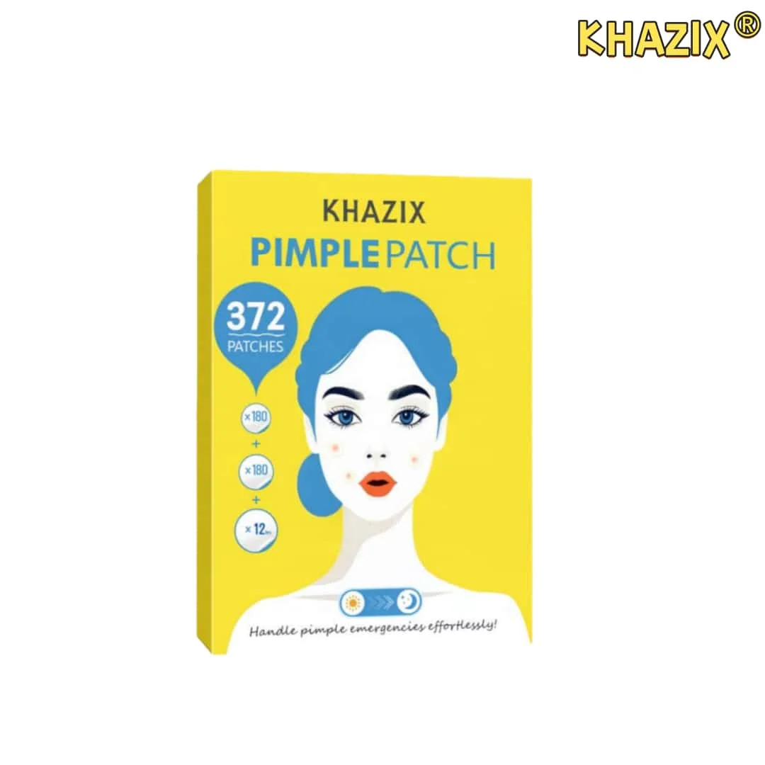 Quick 36/372pcs Fix Acne Patches - lnvisible for Day & Night, Draws Out lmpurities and Reduces Bumps Fast
