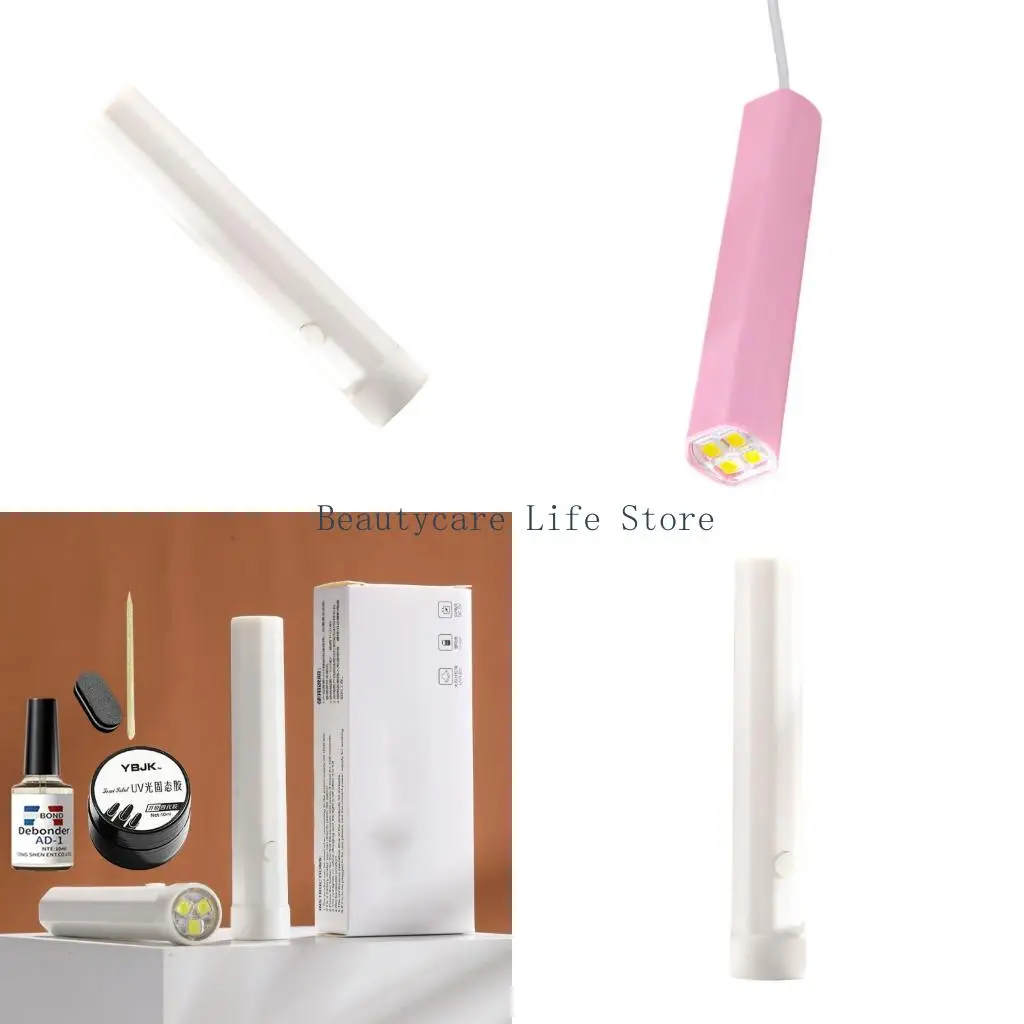 652C UVS 젤 손톱 핸드 헬드 미니 UV LED 네일 램프 휴대용 네일 드라이어 젤 광택기 빠른 건조 네일 라이트