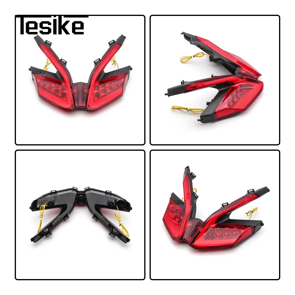 

Motorcycle Integrated LED Tail Light with Turn Signal for Ducati 899 959 1199 1299 Panigale Waterproof Brake Running Light Combo