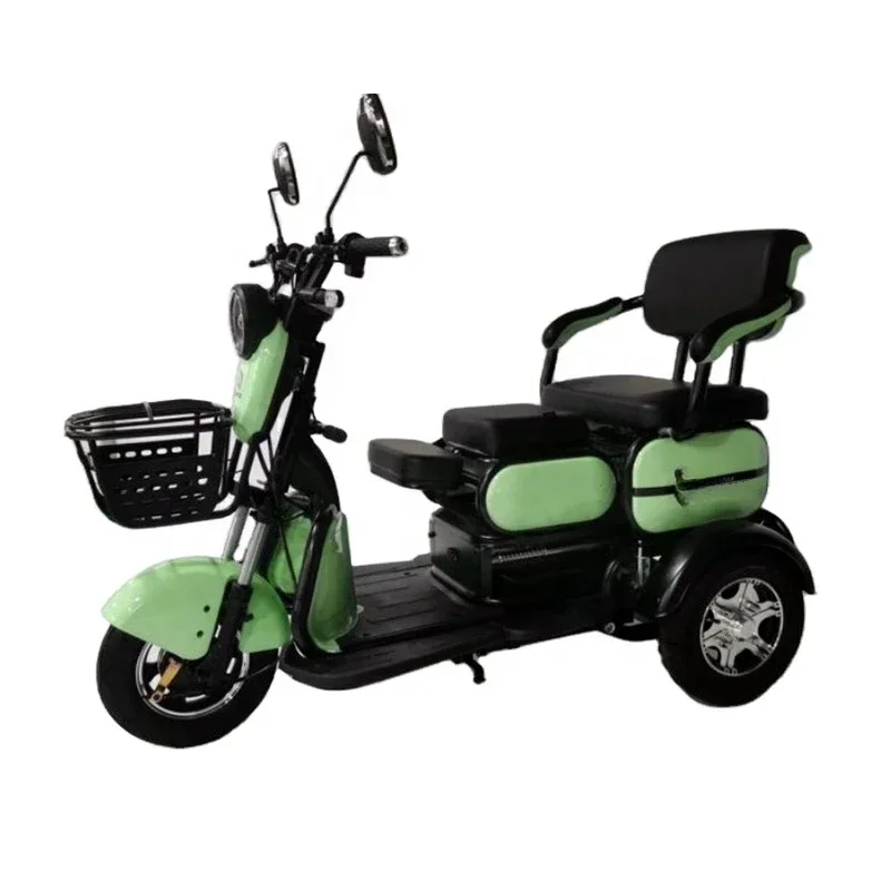 

Hot Sale Adult Trike 500W Motor 20ah Battery 2 Person Electric Mobility Tricycle for Elderly