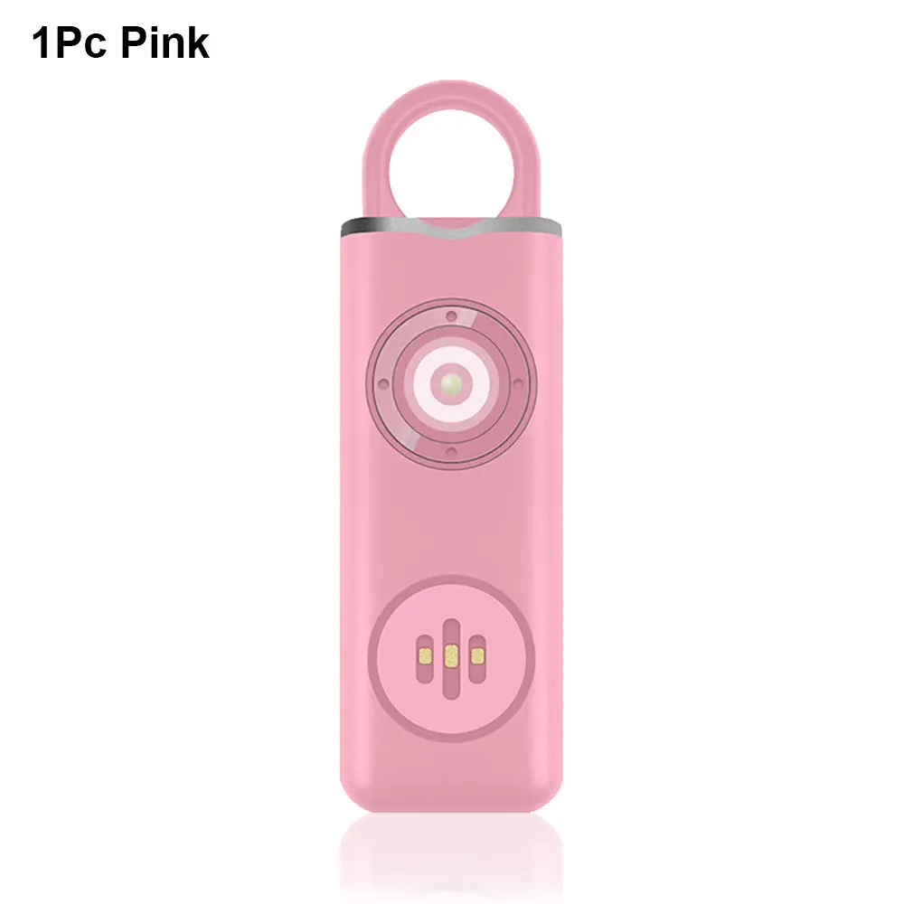 Awapow Persoonlijke Verdediging Alarm 130db Met Led Licht Oplaadbare Zelfverdediging Vrouw Veiligheid Alarm Sleutelhanger Nood Anti-Aanval
