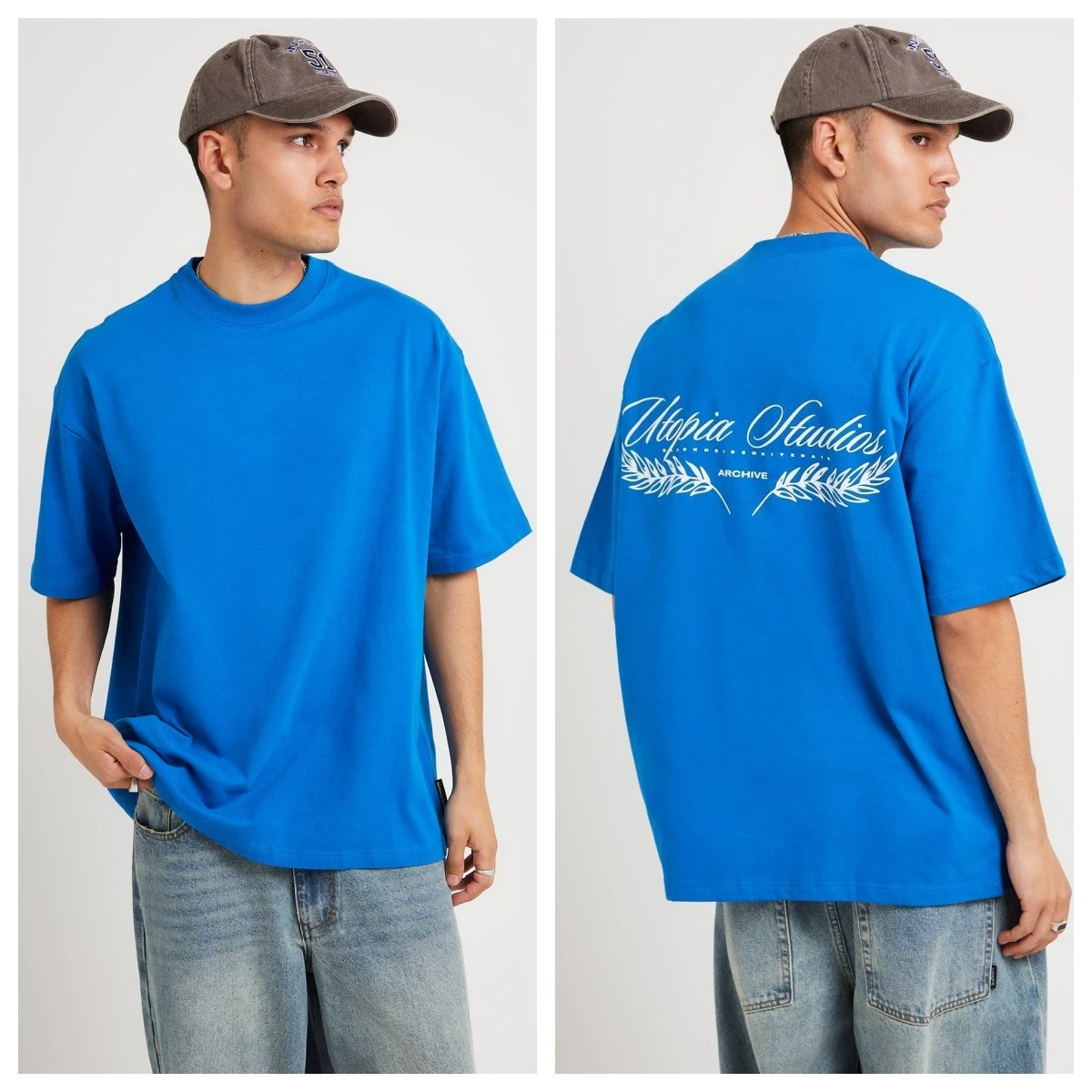 2026 Utopia Cropped Shirt High-quality Luxury T-shirt with Printed Pure Cotton Are Suitable for Both Men and Women To Wear Daily