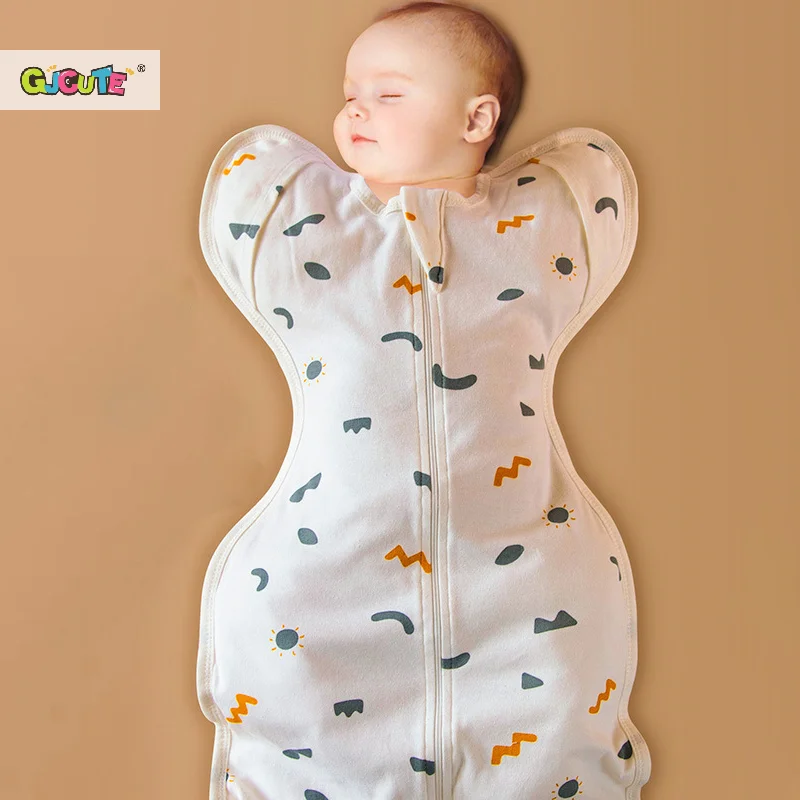 Newborn Babies Surrender Swaddling Swaddling In Summer Spring And Autumn Anti-startle Sleeping Bags for Newborns