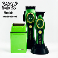 Professional BRDCLIP 8000rpm Set Barber Electric Cordless Oil Head Gradient Hair Clipper Hair Salon Men Haircut Trimmer Shaver