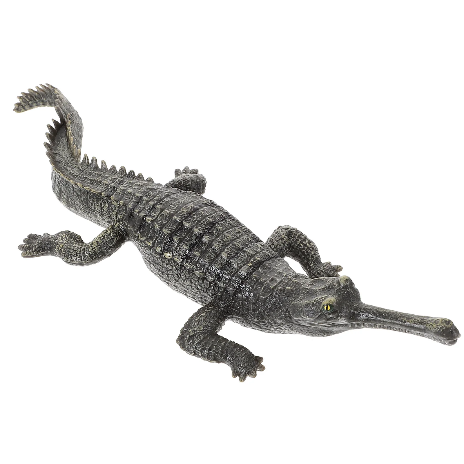 Models Animal Figurines Baby Crocodile Simulation Figures Artificial Plastic Realistic