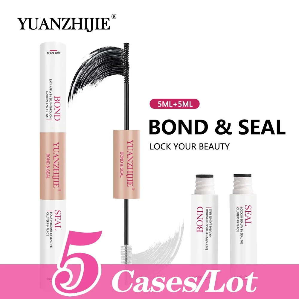 

5cases/lot YUANZHIJIE Bond and Seal Internet Makeup Celebrities Recommend Convenient Make-up for Segmented Great Fake Pestañas