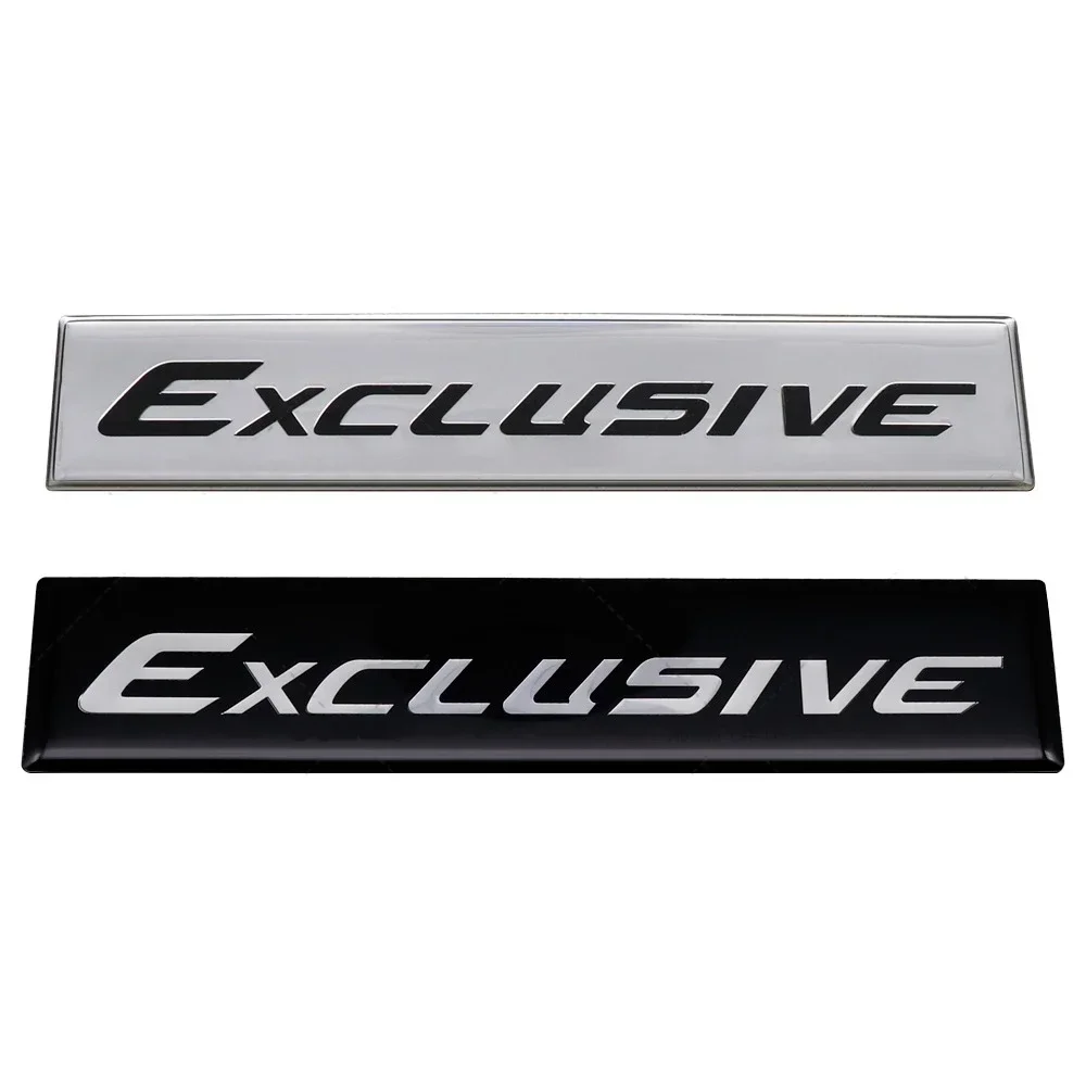 Stiker mobil 3D lencana bagasi ekor Emblem stiker eksklusif untuk Mercedes Benz Toyota Lexus Nissan Infiniti Audi Honda Suzuki