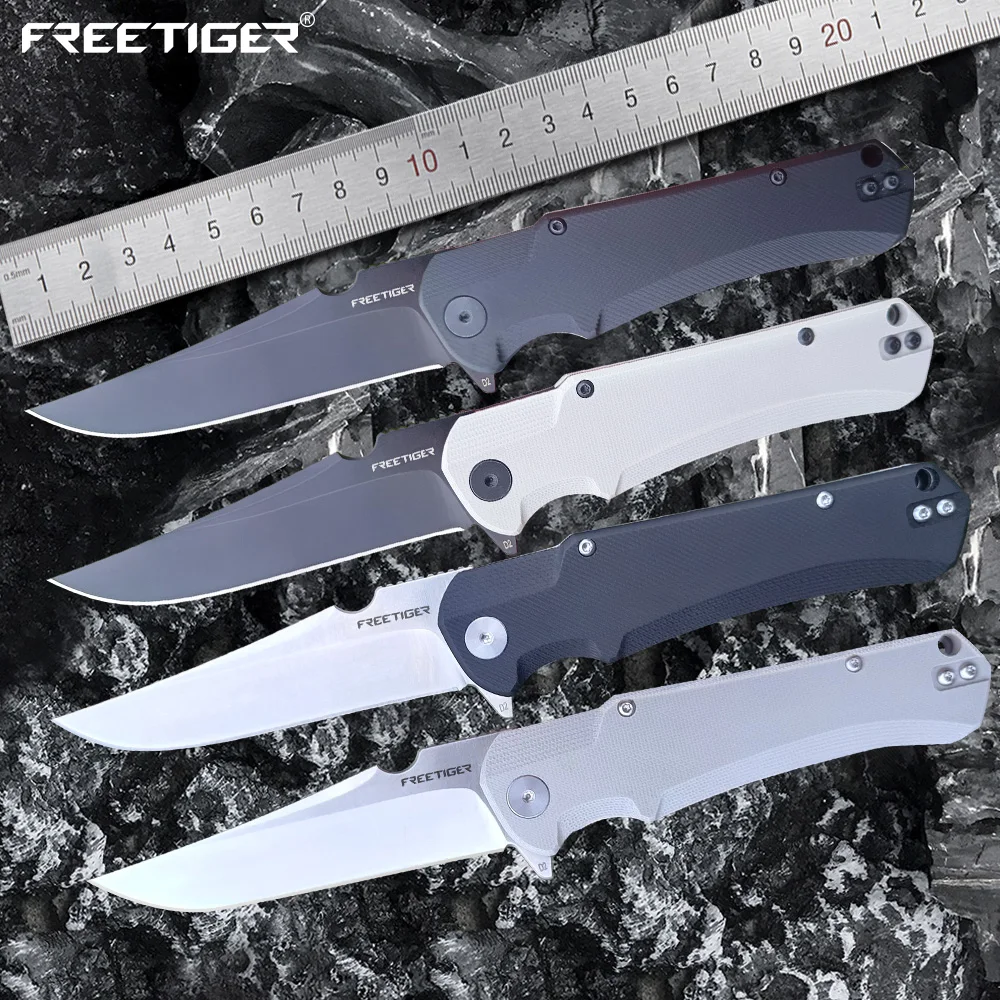 

FREETIGER D2 Pocket Knife New Design Folding Knife for Outdoor Camping Hunting Hiking Survival EDC Pocket knives For Men FT61