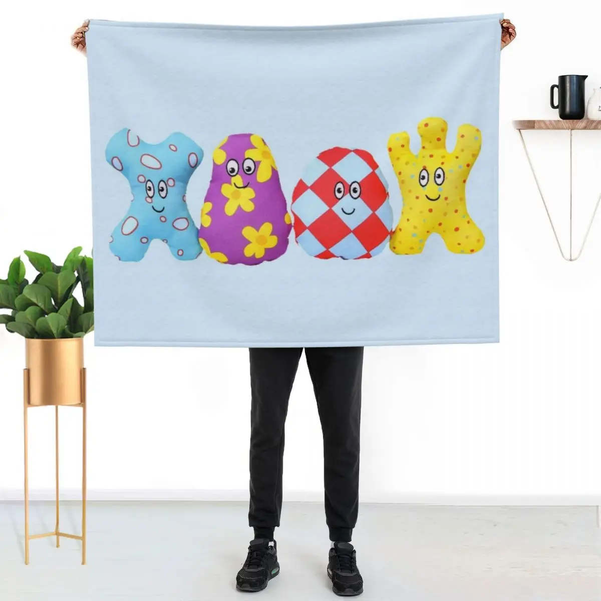 The Haahoos In the night garden Throw Blanket Luxury Throw heavy to sleep Extra Large Throw Bed covers Single Flannels Blankets