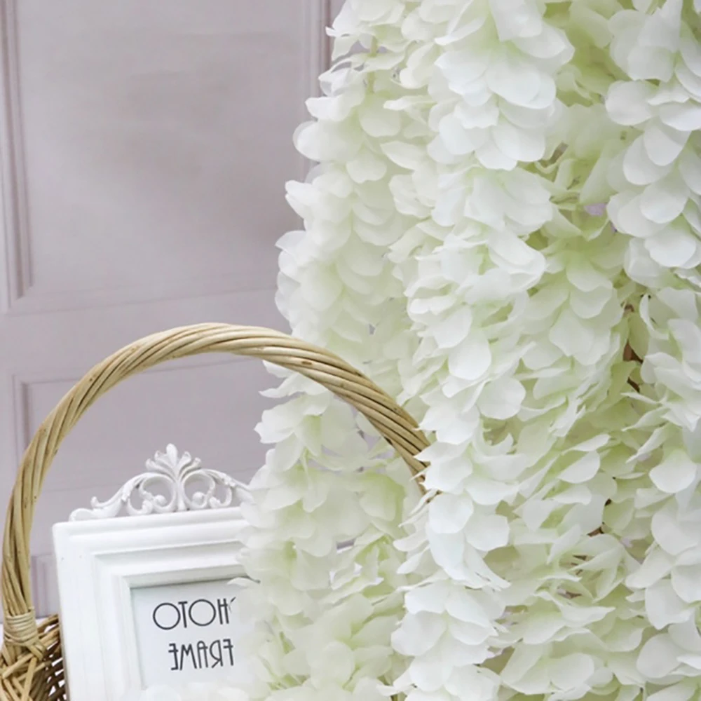 2M fiori di glicine artificiali ghirlanda di seta di ve fiore appeso per