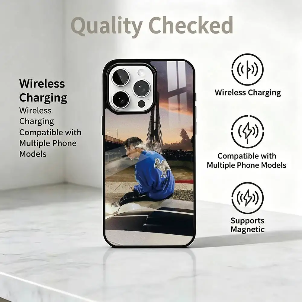 Kidd Keo Rapper Phone Case For iPhone17,16,15,14,13,12,11 Plus,Pro Magnetic Supports Magnetic Wireless Charging