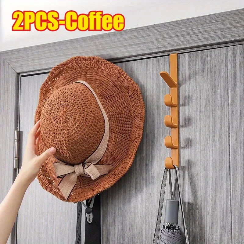 Over The Door Plastic Clothes Hanging Rack