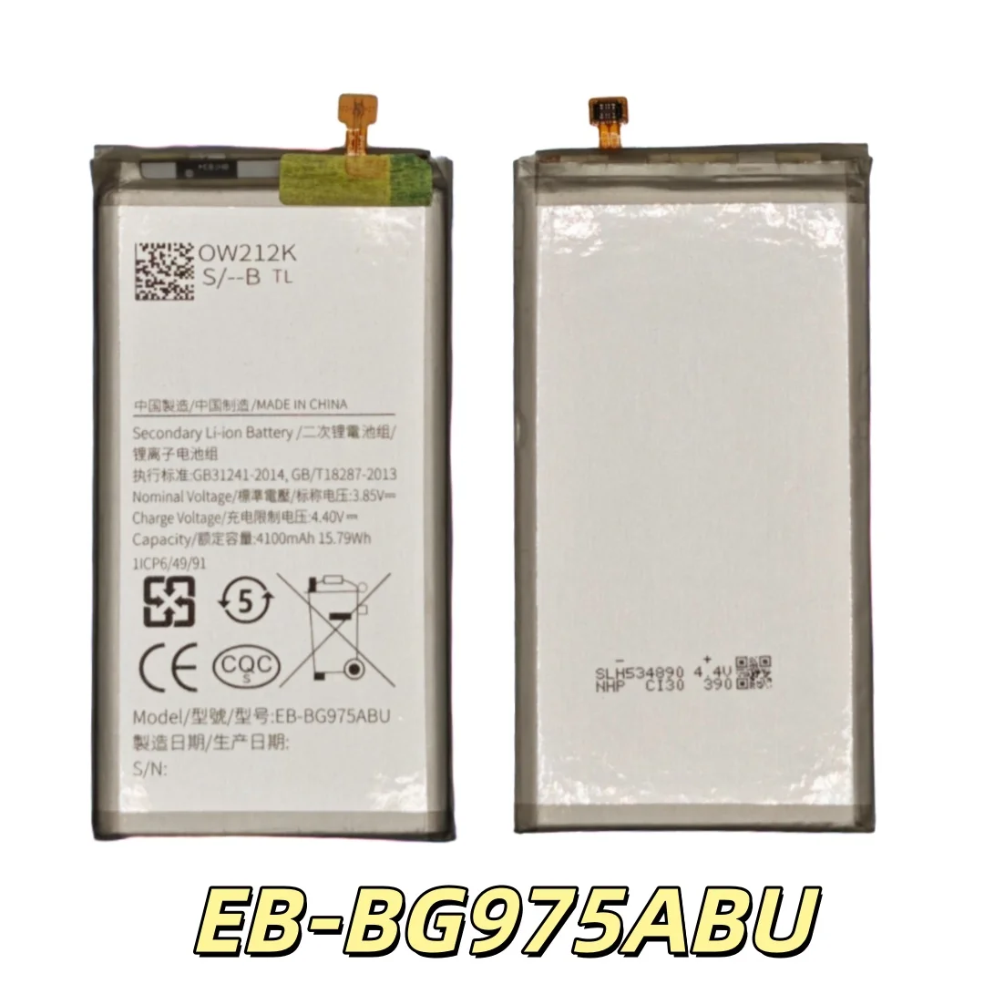 Brand New EB-BG975ABU 4100mAh Battery For Samsung Galaxy S10 Plus S10+ SM-G975F/DS SM-G975U/W G9750 Mobile Phone
