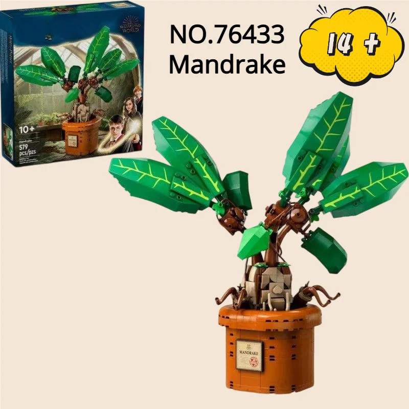 2025 nuevo ajuste 76433 innovador Mandrake planta bloques de construcción modelo ladrillos dibujos animados serie de películas juguetes regalos de cumpleaños de Navidad