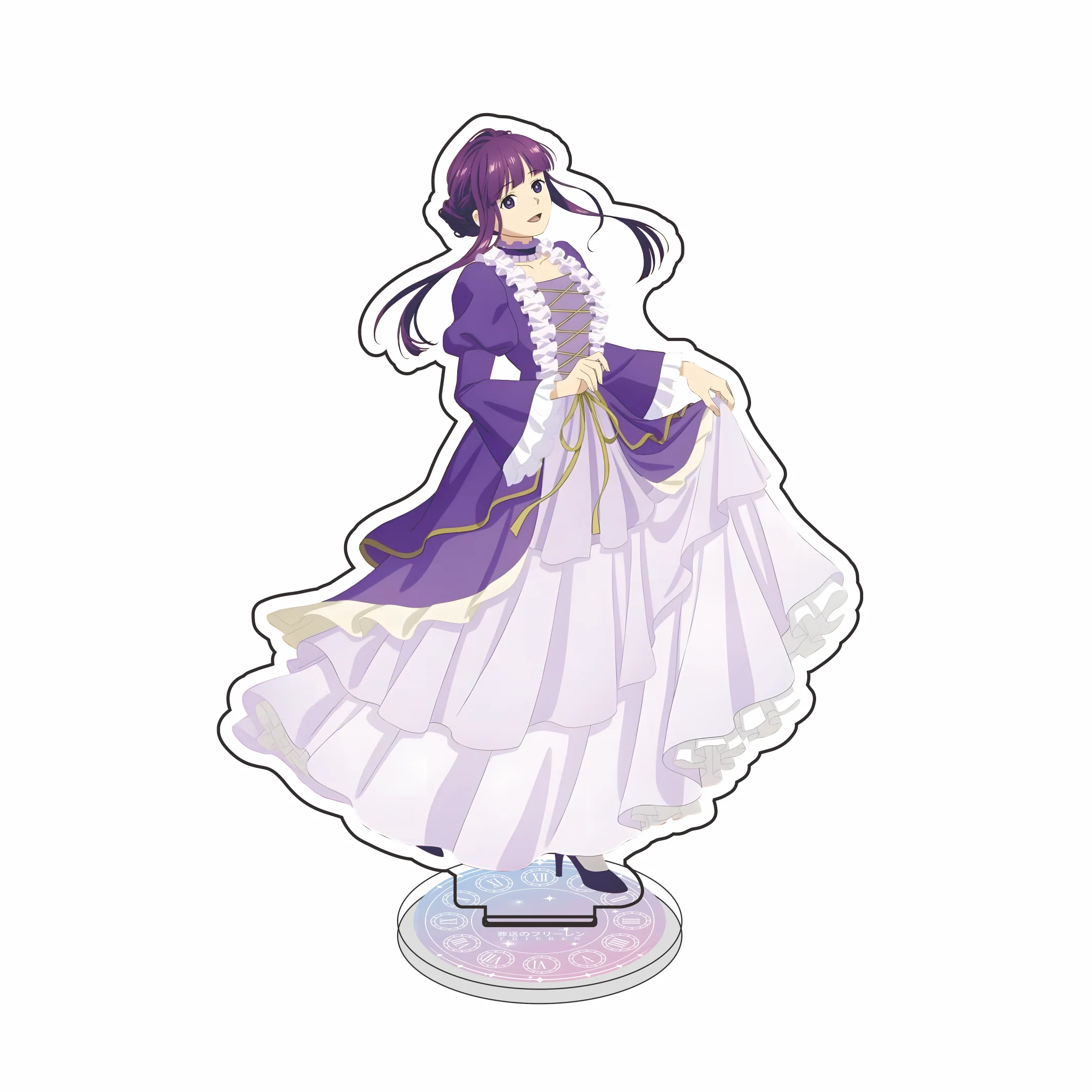 Anime Frieren: Beyond Journey's End Frieren at the Funeral 코스프레 아크릴 피규어 스탠드 모델 플레이트 데스크 선물