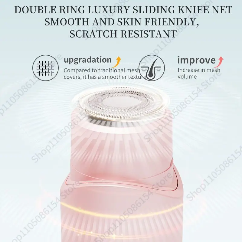 SS820 Double Head Portable Shaving Machine Full Body Underarm Hair Removal Painless Shaving Mini Hair Removal Machine