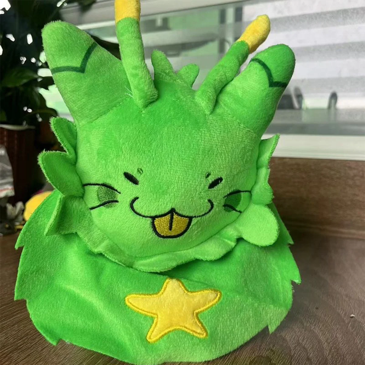 

Gnarpy Regretavator Plush Doll Toy Furry Green Alien Cat Stuffed Plushies Figure Game Cosplay Cute Fans Collection Gift