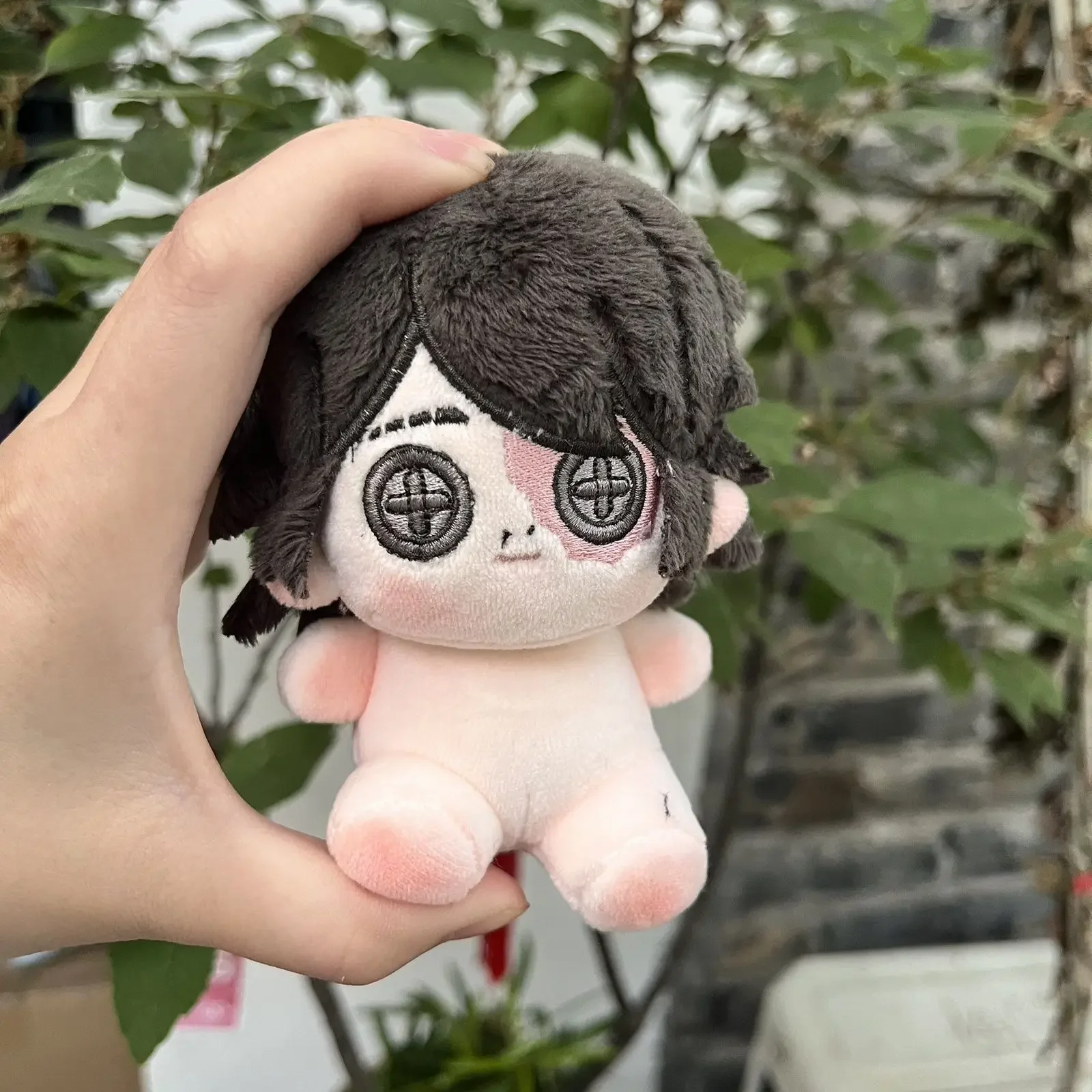 

10CM Game Anime Identity V Cosplay Survivors Prisoner Embalmer Composer Norton Mascot Costume Plush Doll for Cosplay Events