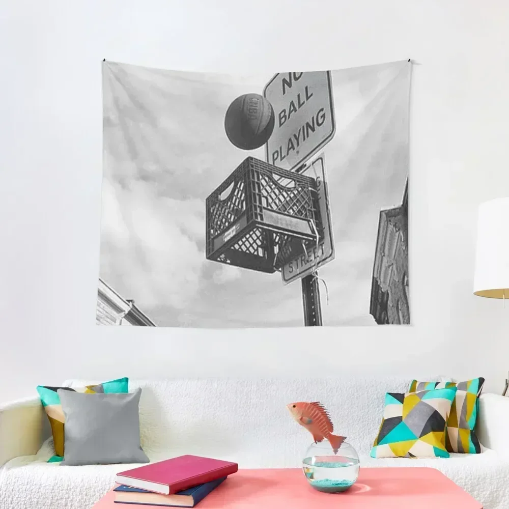 

Basketball never stops Tapestry Hanging Wall Home Decor Aesthetic Room Decor Korean Style Decoration For Home Tapestry