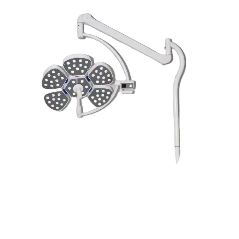 

Pet Vet Surgical Lamp With 5 Petal LED With Adjustable Hand for Clinic and Hospital Use White Light Removable Surgical Lamp