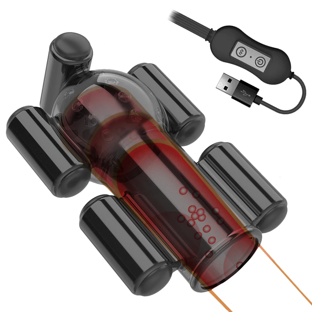 Penis Trainer Ring 20 Speeds Glans Vibrator Penis Vibrator Sex Toys For Men Male Masturbation Toys For Adults Delay Ejaculation