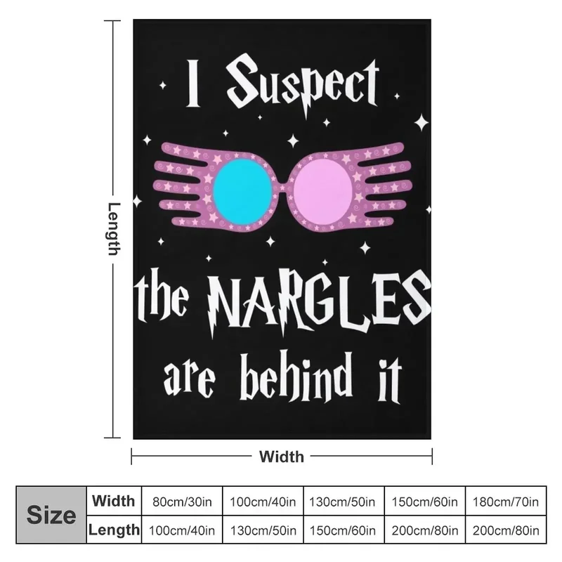 I Suspect the Nargles are behind it Throw Blanket Blankets For Bed for babies heavy to sleep Blankets