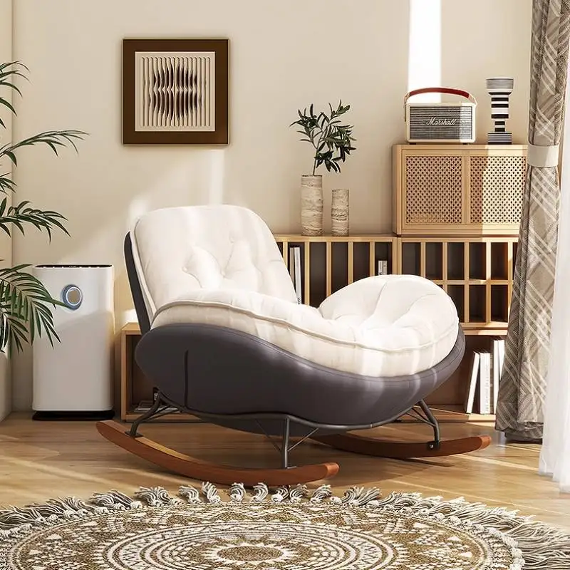 

Luxury Recliner Nordic Chair Home Nonslip Modern Designer Recliner Living Room Chairs Rocking Comfy Sillas Home Furniture