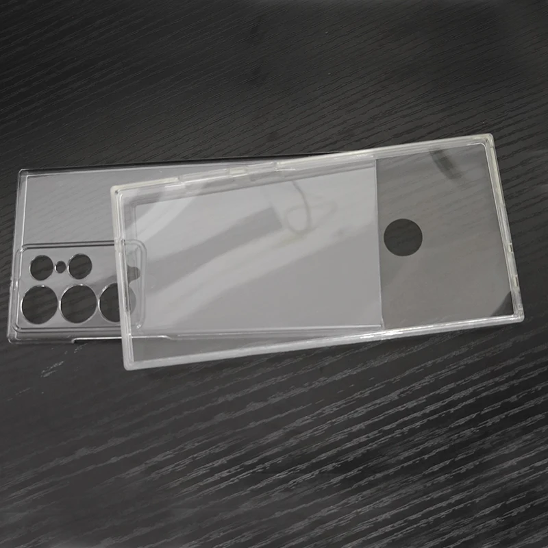 360° Vollständig Transparente Hülle für Samsung Galaxy S22 S21 S23 S20 FE Note 20 Ultra Doppelte Transparente Abdeckung – Detail 1