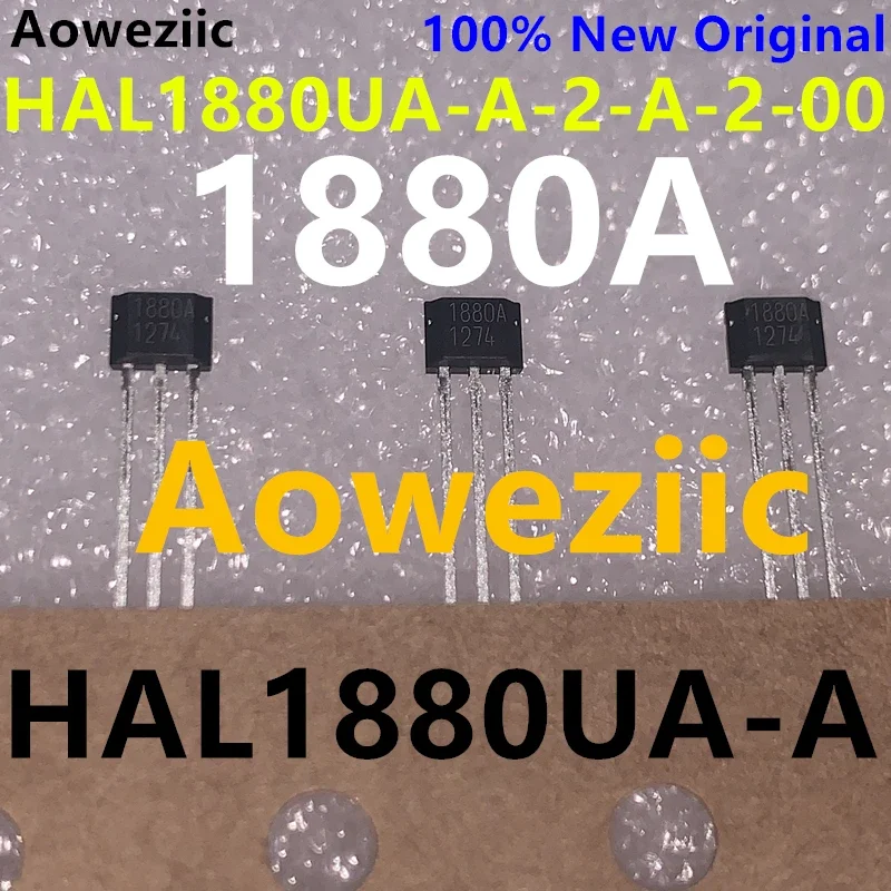 HAL1880UA-A HAL1880UA-A-2-A-2-00 Silkscreen 1880A Board Interface Hall Effect Magnetic Sensor