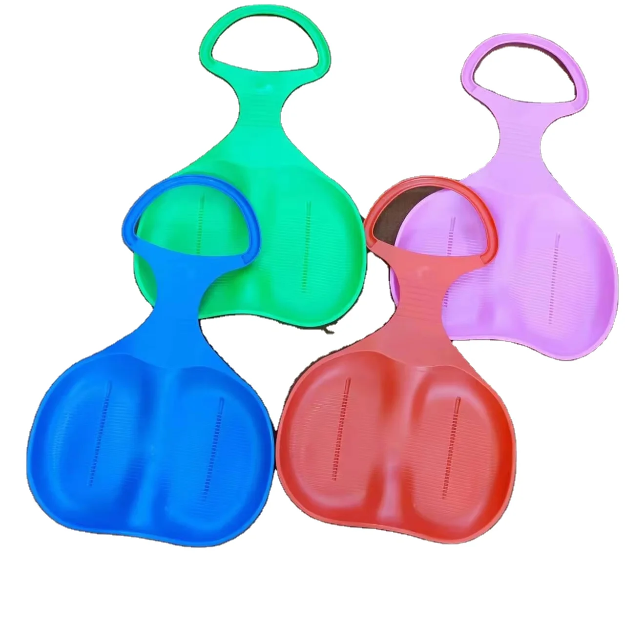 

Детские экологичные пластиковые санки для зимних видов спорта с ручкой – настраиваемые цвета и логотип