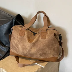 Borsa a tracolla da viaggio portatile da uomo borsa da viaggio impermeabile da donna borsa da viaggio di grande capacità borsa sportiva Unisex