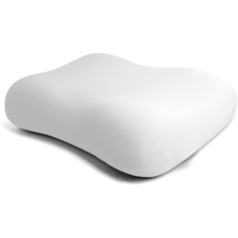 

Deep Sleep Pillow, Patented Ergonomic Contour Design for Side & Back Sleepers, Orthopedic Cervical Shape Gently Cradles Head