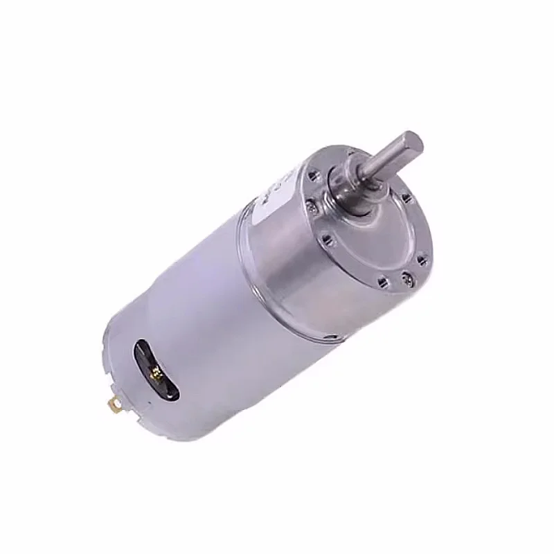 JGB37-550 Micro DC Speed Motor 6V Metal Gear Low Speed Super Torque 37mm Smart Car Motor