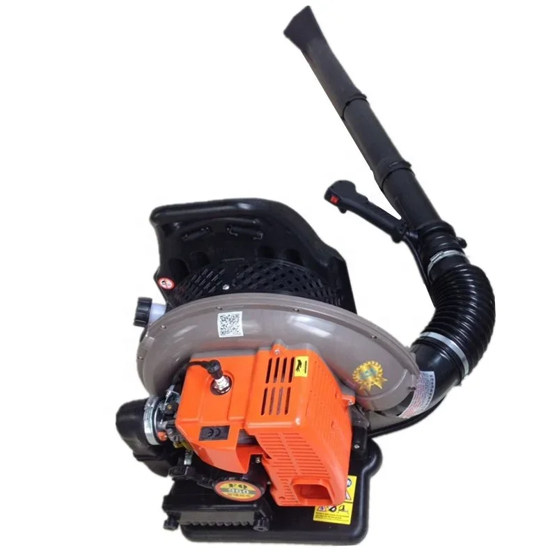 

High Wind Power and High Efficiency Mini Garden Backpack Snow Blower Is Used for Cleaning.