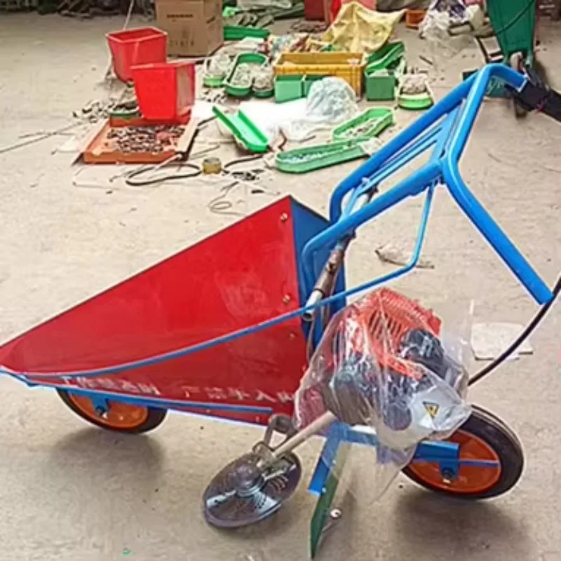 Factory Sales Corn Pepper Boarding Machine Agriculture Forage Lawn Mower Handheld Harvester Hand Push Cutting Machine