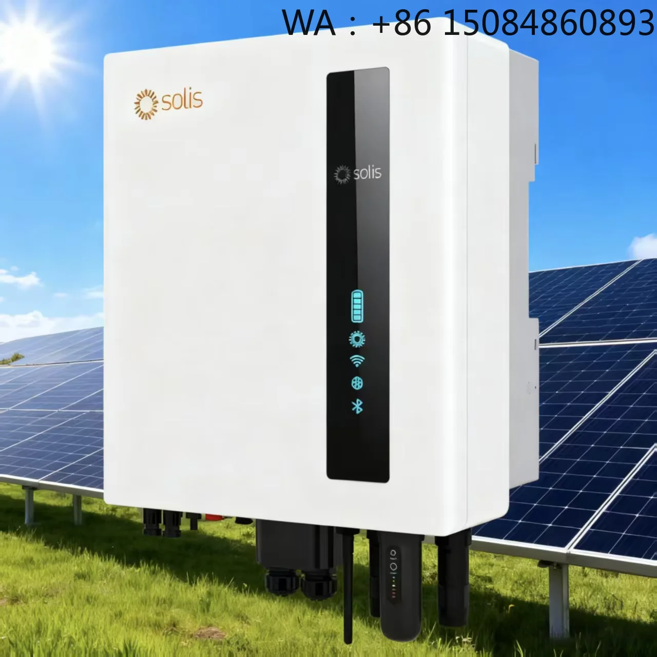 6KW Single Phase Low Voltage Hybrid Solar Inverter, Solar Accessories, Energy Storage Design,  PV Power Conversion Device
