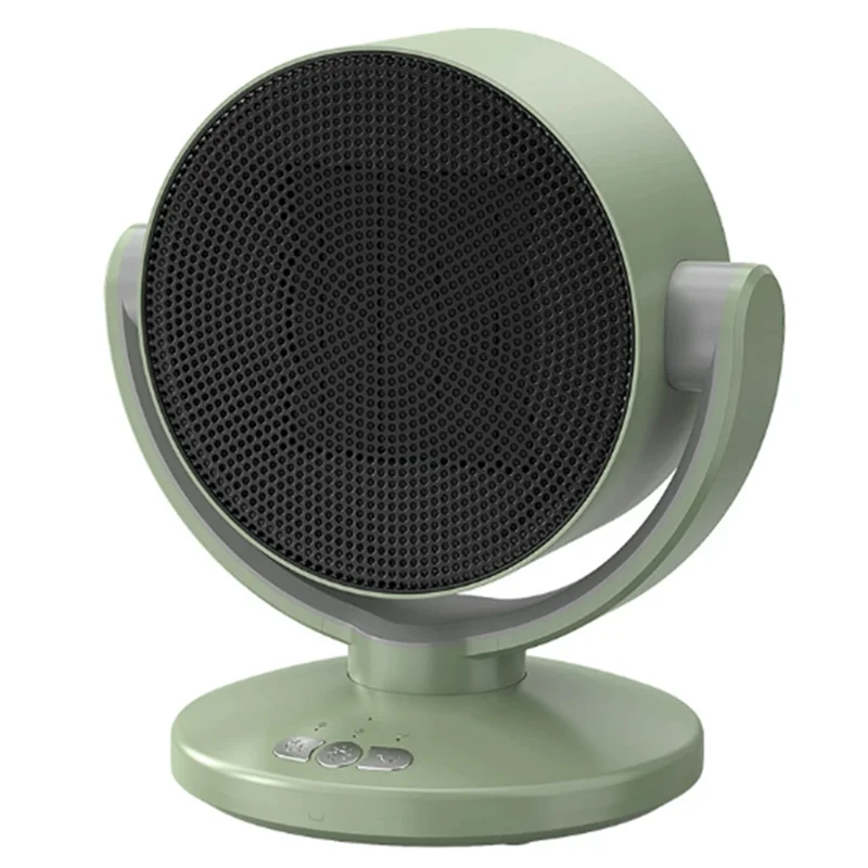 CHCH Cooling And Heating Dual-Use Electric Heater Household Portable Warm Air Blower Heating Fan Shaking Head White