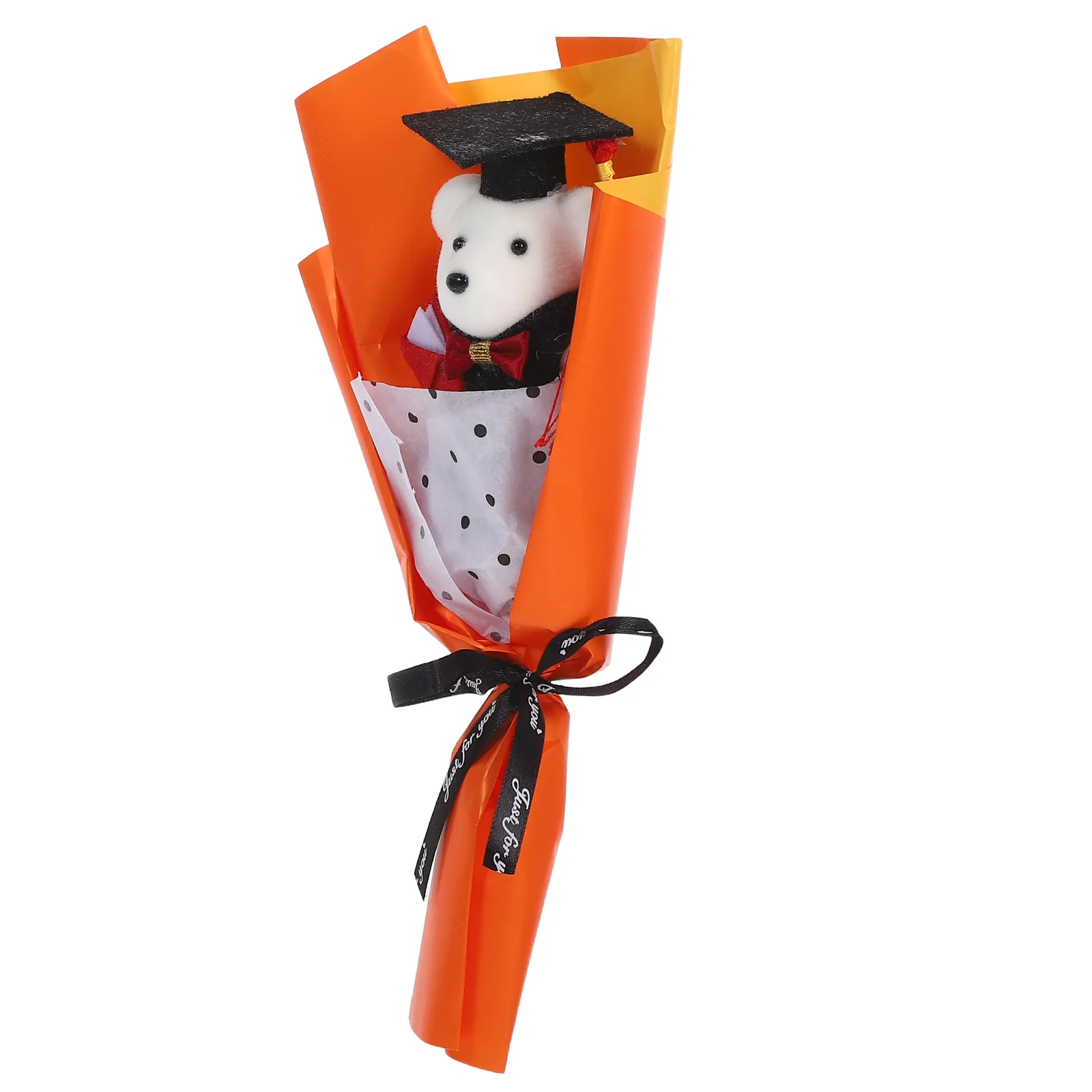 

Graduation Bear Bouquet Bears Party Decoration Banquet Toy Cute Plastic Graduate Table Decorations Present