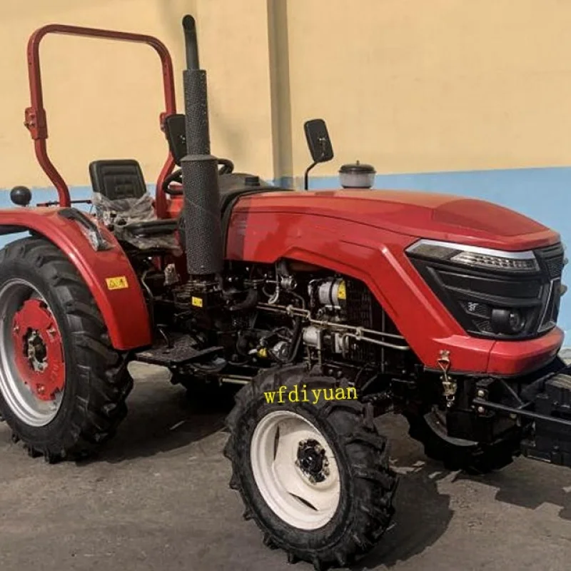 durable：diyuan 404 High Horsepower Tractor Four-wheel Drive Agricultural Tractor