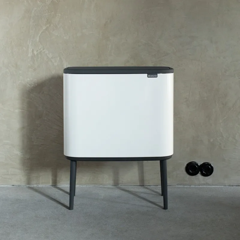 

Light luxury storage bucket with lid