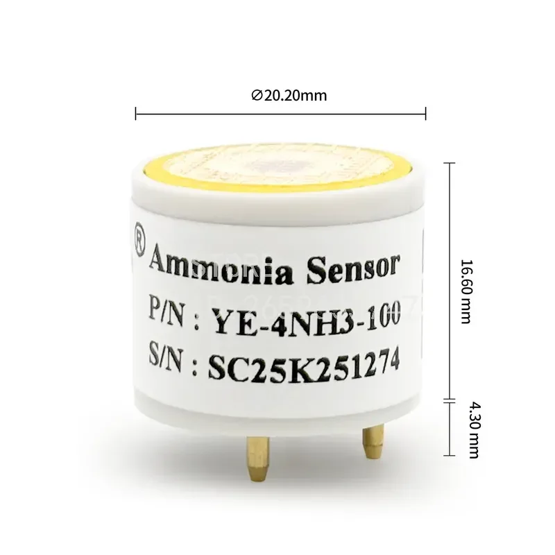 for Ammonia Gas Sensor Three-electrode NH3 Farm Smart Public Toilet Gas Detection Concentration Detection