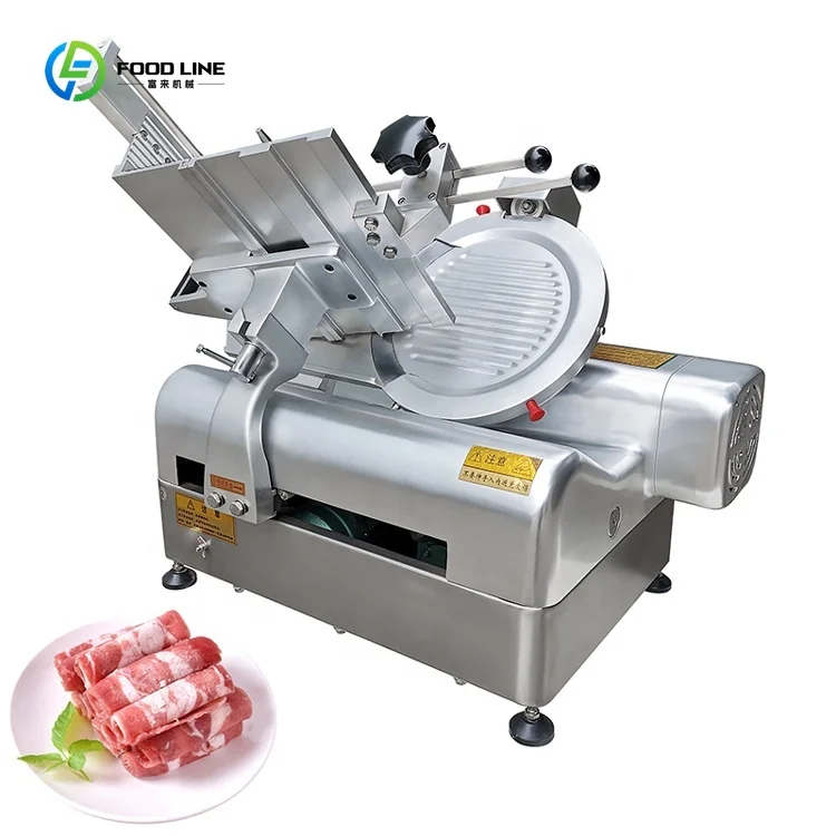 

Commercial Automatic Electric Meat Slicer Machine for Beef Fresh Raw Frozen Adjustable Thickness Automatic Slicer Machine