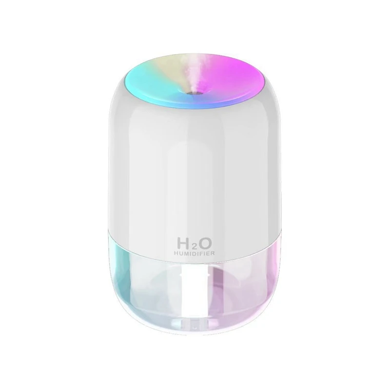 USB Air Humidifier Atmosphere Light Fragrance Intelligent Spray Colorful Aromatherapy Diffuser Humidifier For Car Home