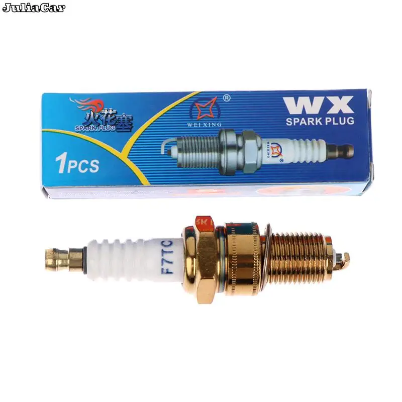 Spark Plug F7TC for Generator Lawnmower Tractor Rototiller Water Pump Go Kart Farm Machinery Parts