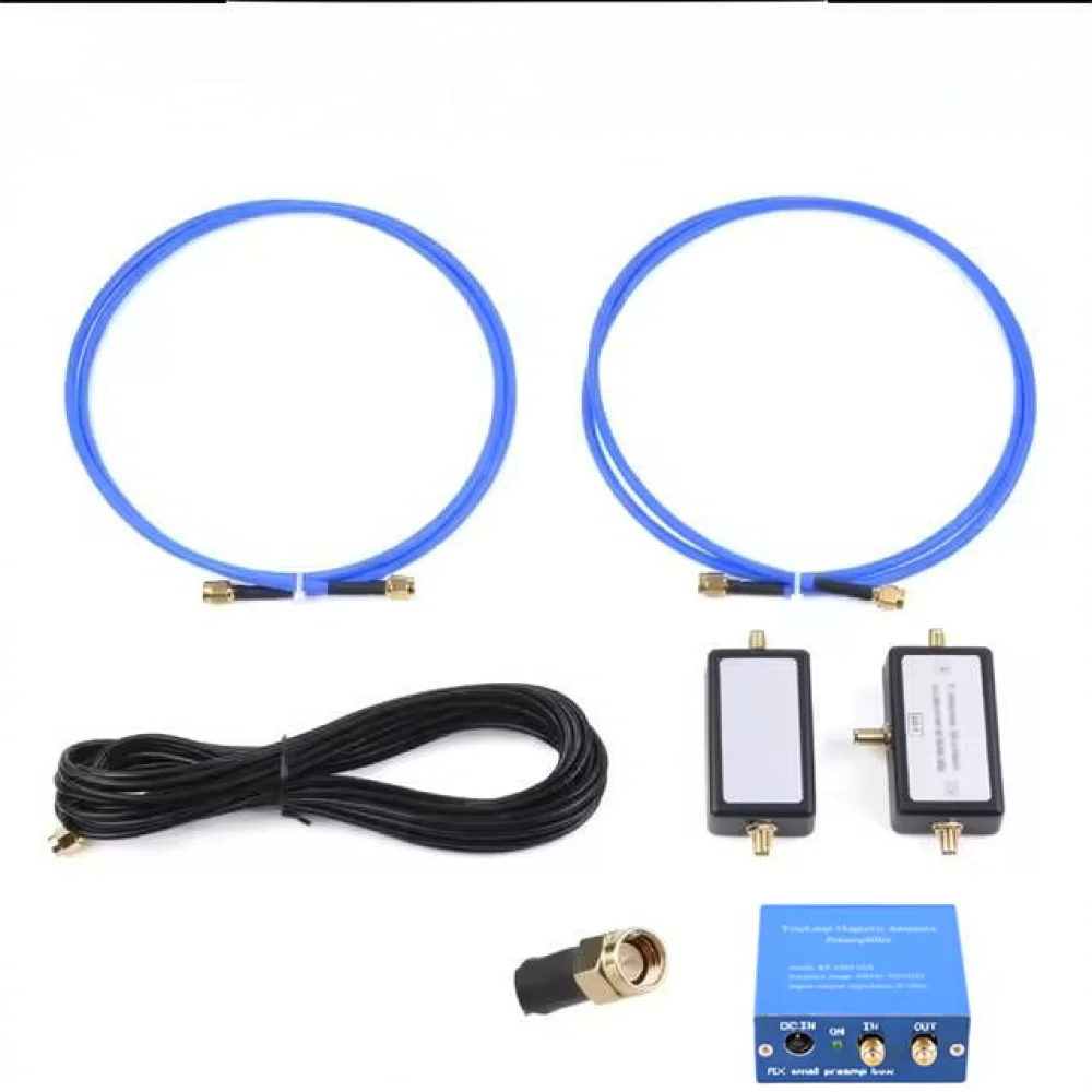 Compact Magnetic Antenna Loop Passive Signal Receiver With Amplifier For Radio Frequency Testing Durable Accessory