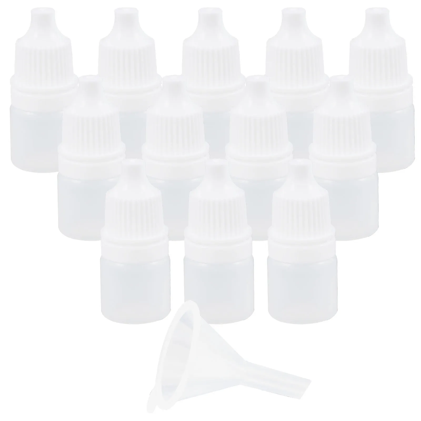 

12pcs 3ml Empty Squeezable Dropper Bottle Portable Eye Drops Small Reusable Container Eye Dropper Bottle Laboratory