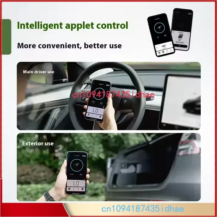 Modelo Y Tronco Lado Geladeira Carro Compressor de Acampamento Fábrica Refrigeração Refrigeração para Modelo Y