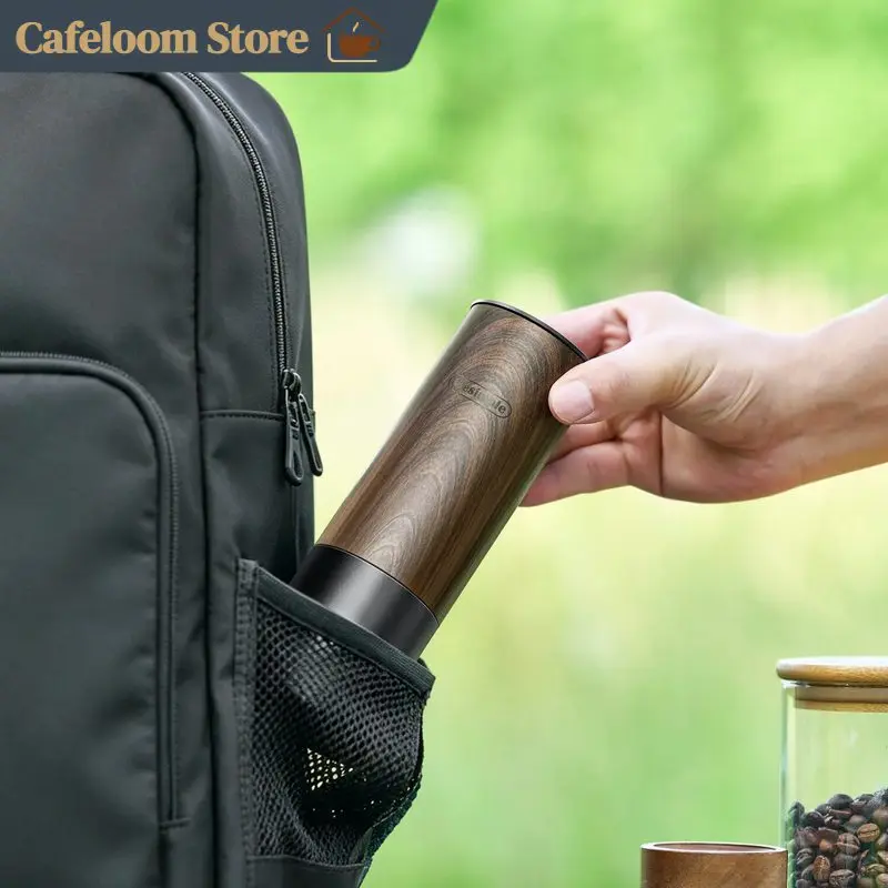 Viesimple Portable Electric Coffee Grinder V2 Wireless Small Bean Mill For Espresso Hand Brew Outdoor Travel Home Use
