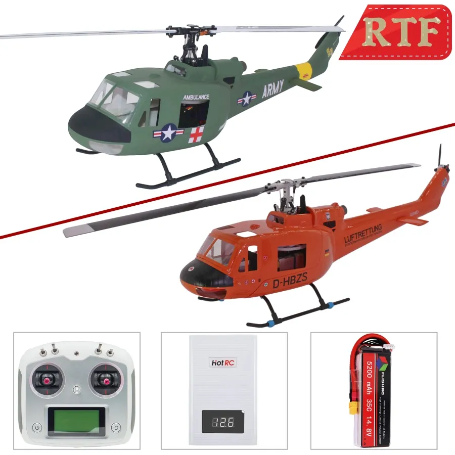 Recensione e Valutazione del Modello Roban: Un’Esperienza di Volo Reale con il FLISHRC Bell UH1 Huey