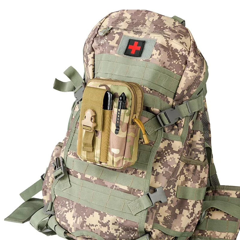 Мужская сумка Molle, поясная сумка, Edc, карман для телефона, сумки для бега, кемпинга, мягкая спинка, охотничьи аксессуары